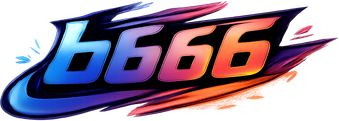 b666 সাইটের হলুদ নীল লোগো